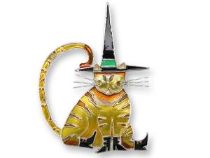 Zarlite Pointy Hat Cat Pin