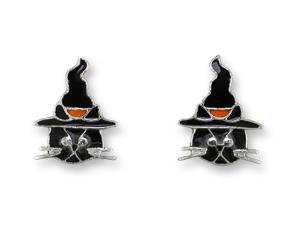 Witch Cat Earrings