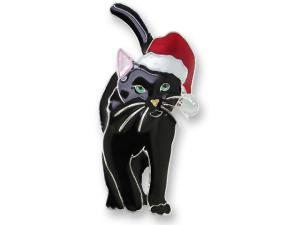 Zarlite Holiday Cat Pin